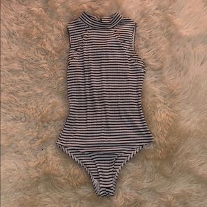 Striped Bodysuit